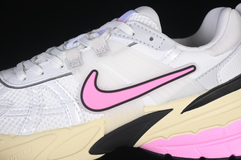 Nike V2K Run Retro Low-Top Running Shoes with Cushlon Foam Cushioning - FD0736-114