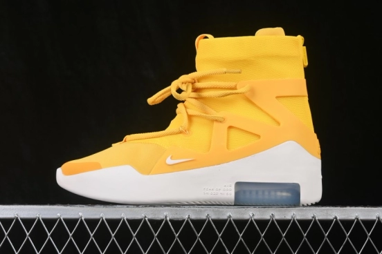 Nike Air Fear of God 1 String High-Top Basketball Sneakers with Double Zoom Air Cushioning - AR4237-700