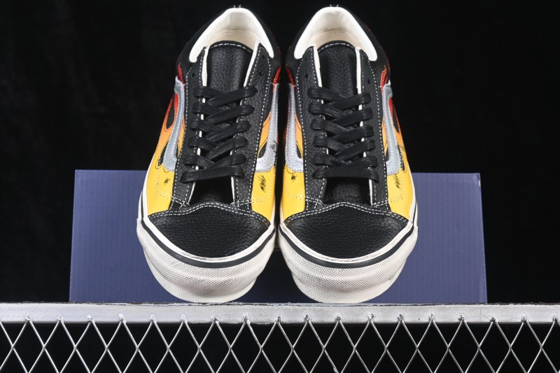Vans Old Skool Flame Series Low-Top Casual Skateboarding Shoes - VN000D9RCJK
