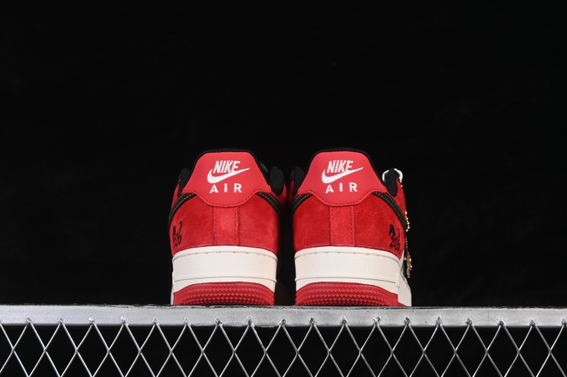 Nike Air Force 1 '07 Low Casual Skate Shoes with Color Blocking Design - HT5088-618