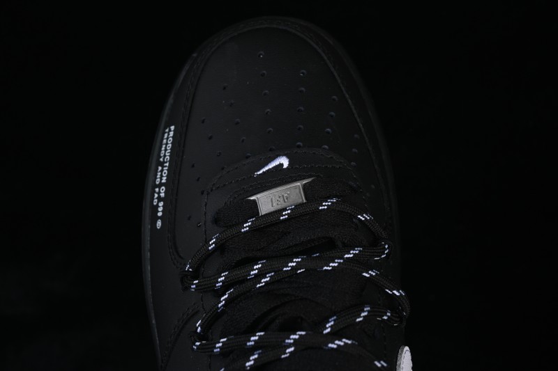 Nike Air Force 1 '07 Low Casual Skateboarding Shoes with Premium Leather Upper - FZ0627-010
