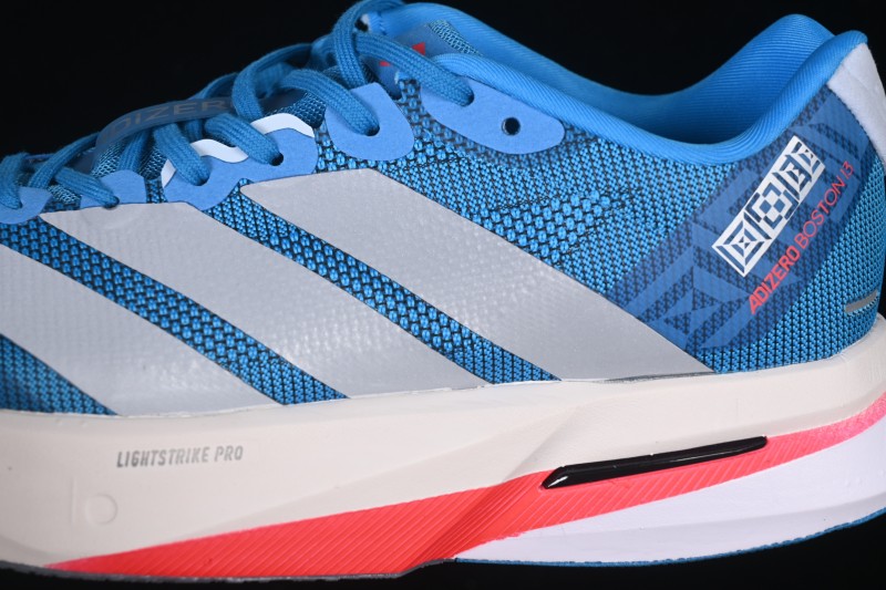 Adidas Adizero Boston 13 Lightweight Breathable Running Shoes for Men - JS4868