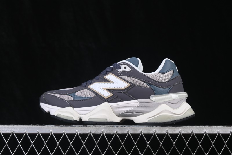 New Balance NB9060 Retro Casual Running Sneakers with ABZORB Cushioning - U9060528