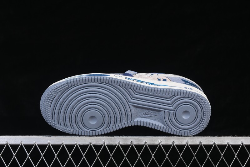 Nike Air Force 1 '07 Low Emotional Sketch Hand-Drawn Art Casual Sneakers - CD1212-111