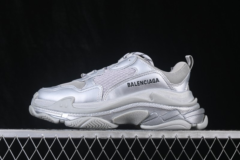 Balenciaga Triple S Retro Chunky Running Shoes with Multi-Layer TPU Sole - W2FS28100