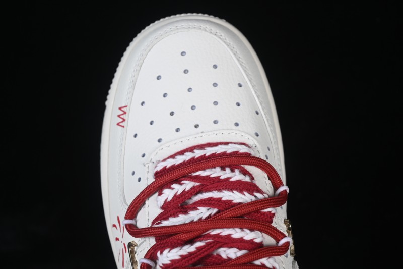 Nike Air Force 1 '07 Low Chinese New Year Casual Sneakers with Festive Embroidery - FV3654-111