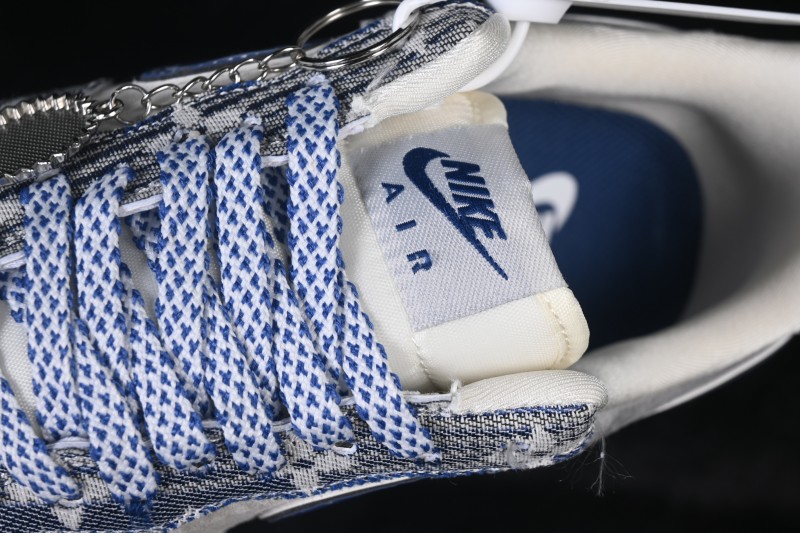 Nike Air Force 1 '07 Low Denim Monogram Casual Sneakers - SY1388-031