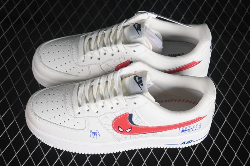 Nike Air Force 1 '07 Low Basketball Casual Shoes with Air-Sole Cushioning - WY0655-116