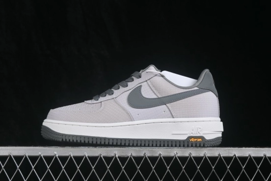Nike Air Force 1 '07 Low Basketball Shoes with Classic Leather Upper and Cushioned Sole - IH1943-100