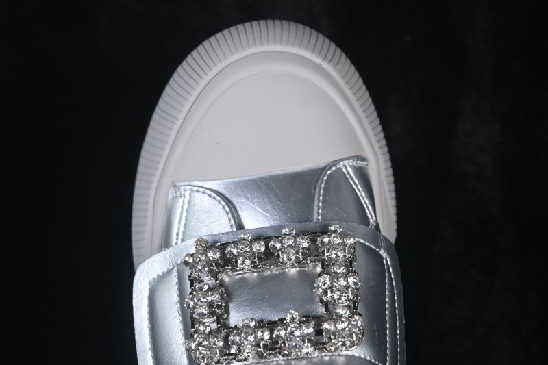 Goldengoose Casual Deichmann Training Lifestyle Shoes with Silver Accents - G26U4818B