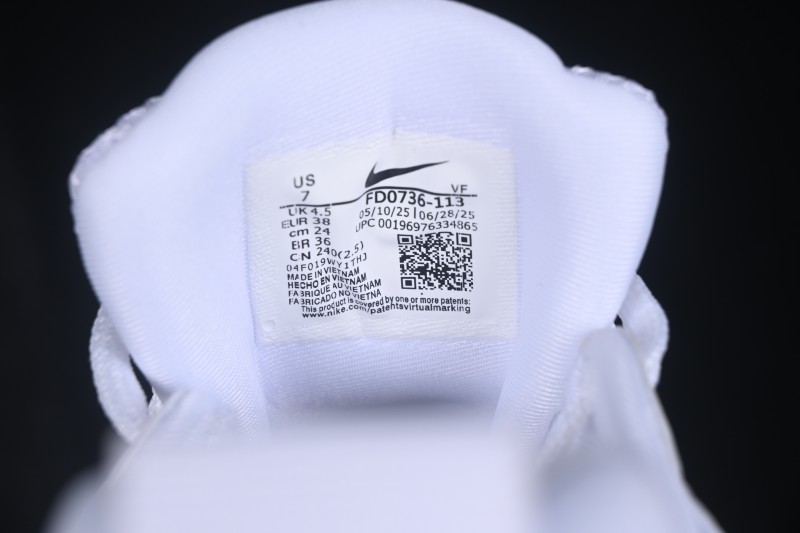 Nike V2K Run Retro Running Shoes with Cushlon Foam and Vintage Design - FD0736-113