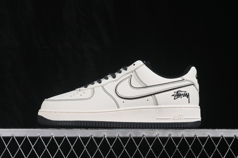Nike Air Force 1 '07 Low Collaboration Skateboarding Shoes with Full-Length Air Cushion - DD1982-365