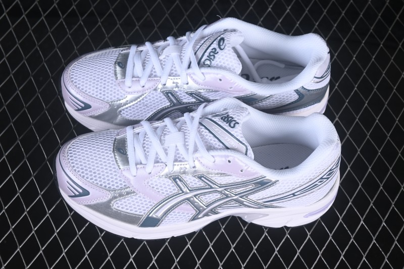 Adidas Retro Running Shoes with Mesh and Leather Upper and GEL Cushioning - 1202A164-113