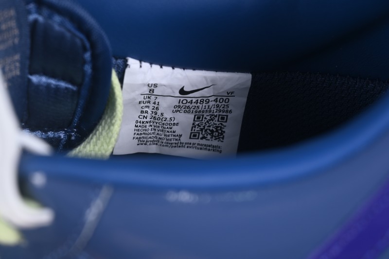 Nike Air Force 1 '07 Low Skateboarding Shoes with Full-Length Air Cushion - IO4489-400