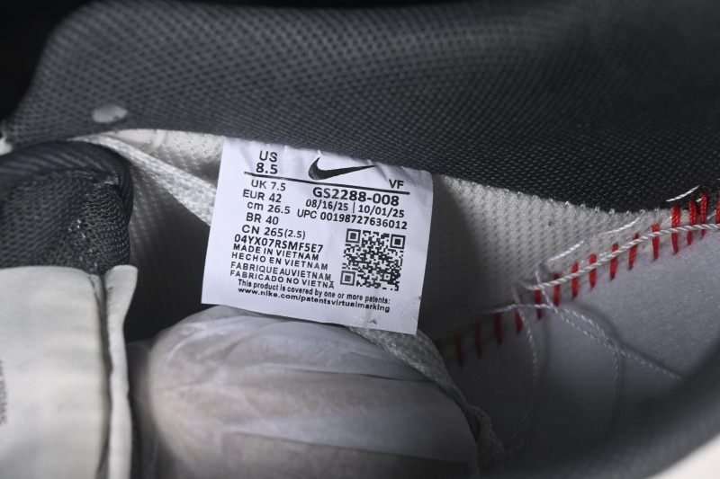 Nike Air Force 1 '07 Low Collaboration Everyday Skateboarding Shoes with Full-Length Air Cushion - GS2288-008