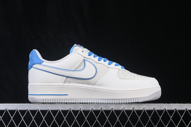Nike Air Force 1 '07 Low Collaborative Casual Skateboarding Shoes with Full-Length Air Cushion - FJ4146-103