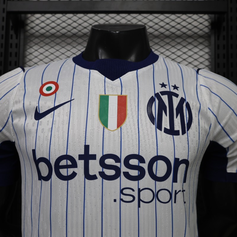 Player Version 26/27 Inter Milan Blue Stripes Away Jersey
