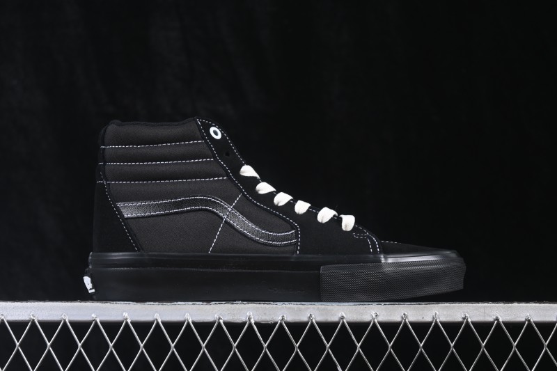 Vans Skate Sk8-Hi Retro Casual Low-Top Skate Shoes - VN0A5FCCBLK