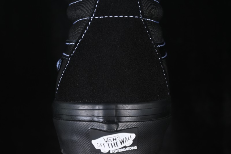 Vans Skate Sk8-Hi Retro Casual Low-Top Skate Shoes - VN0A5FCCBLK