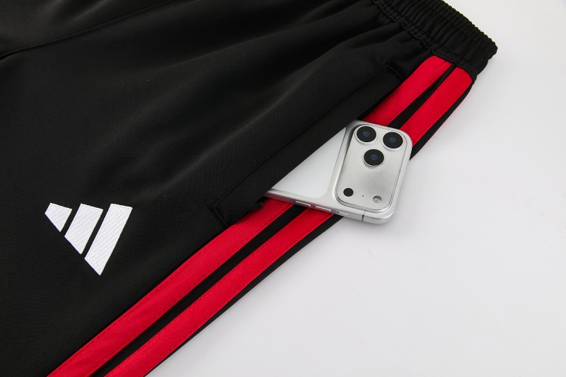 26/27 Manchester United FC  Red Full Zipper Jacket Tracksuit + Long Pants
