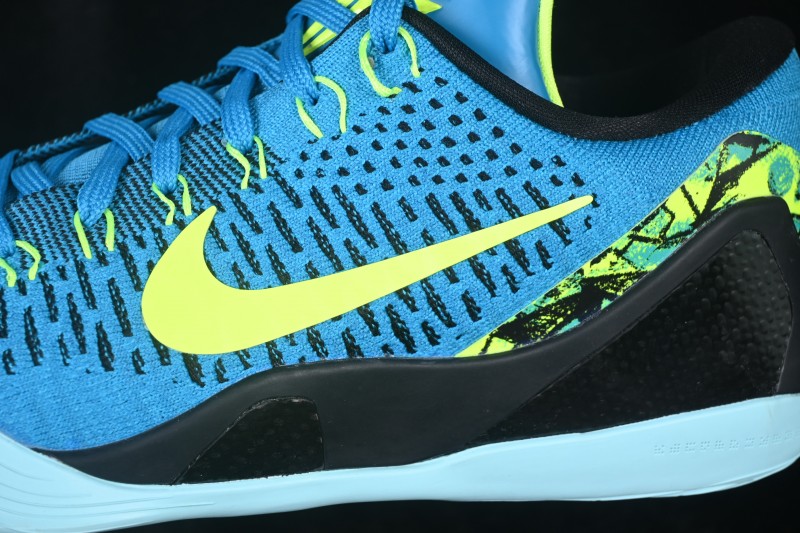 Nike Kobe 9 Elite Low Protro Basketball Shoes with Flyknit Upper and React Cushioning - IO3673-400