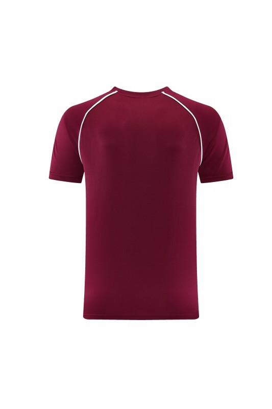 26/27 Adidas AD15  Dark Red Short Sleeve+Soccer Shorts