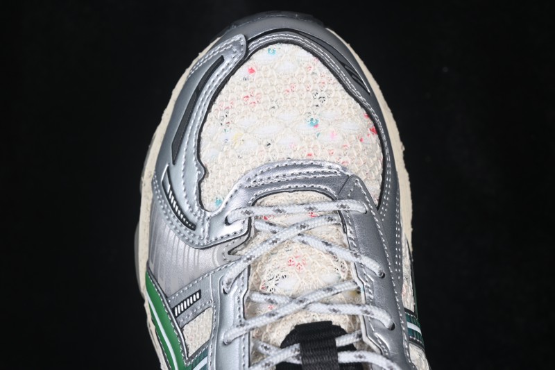 Asics Gel-Nimbus 12.1 Retro Breathable Casual Shoes Cushioned Men's Wear-Resistant Running Shoes - 1203A916-100