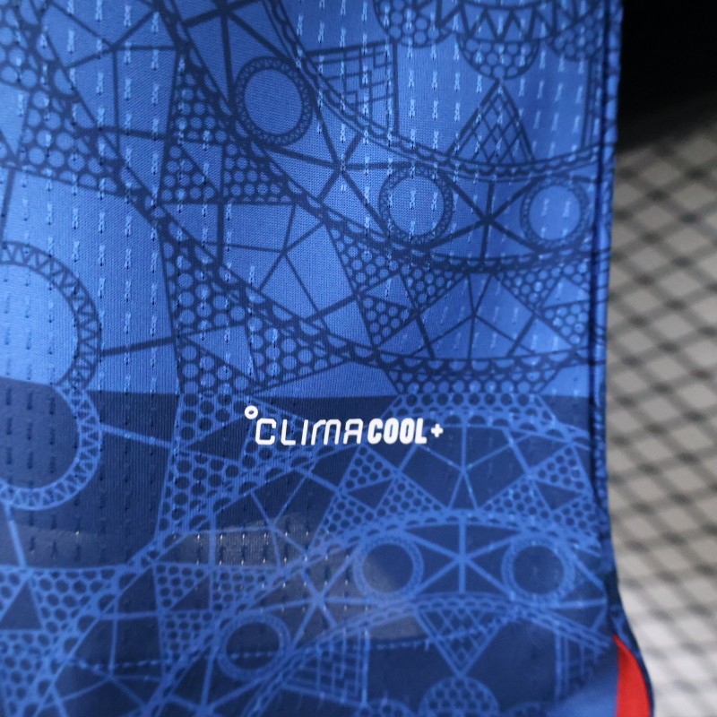 Player Version 2027 Croatia  Away Navy Blue Jersey