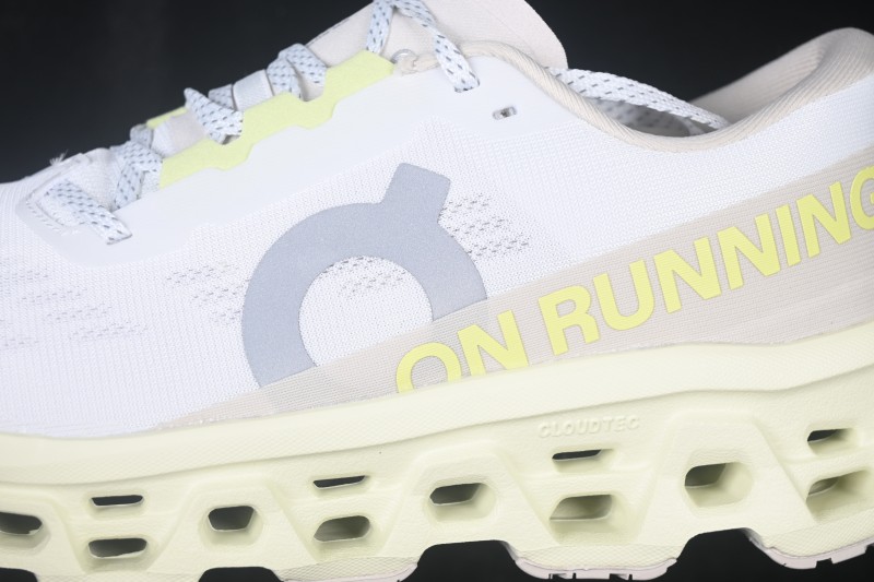 On Cloudmonster 3 Comfort Anti-Slip Wear-Resistant Cushioned Running Shoes - 3WG10034854 Ivory Soodling