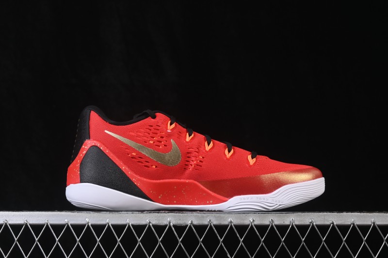 Nike Kobe 9 Stitches Low Basketball Shoes - IH1400-600