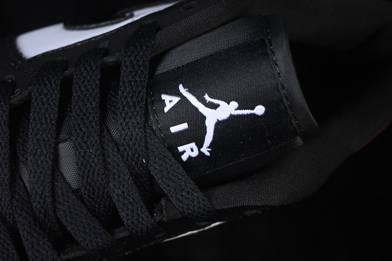 Air Jordan 1 Low Patent Leather Black Pink Low-Top Retro Cultural Basketball Shoes - IV2446-684