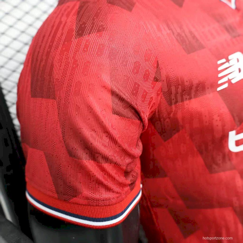 2025/26 Player Version Mens Lille OSC Home Jersey