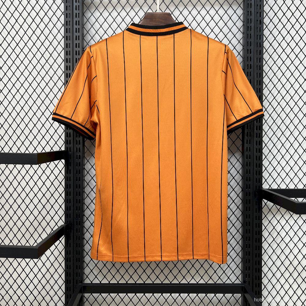 1985/86 Retro Wolverhampton Wanderers Home  Jersey