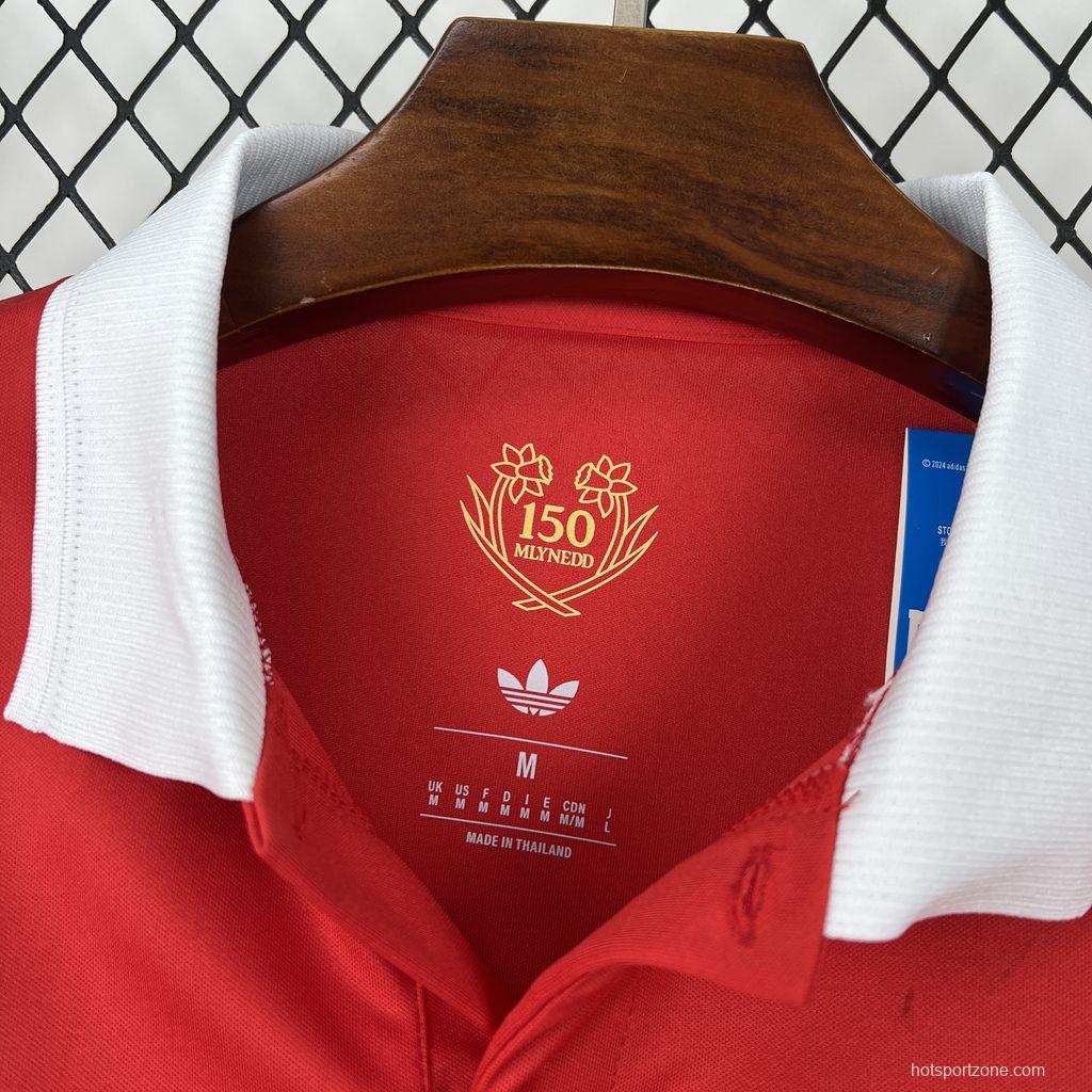 2026 Mens Wales 150th Anniversary Jersey