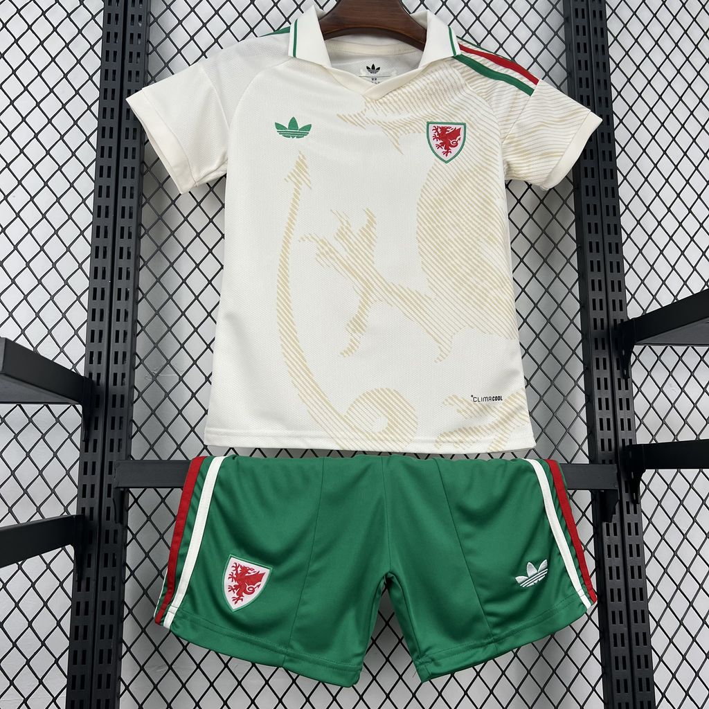 2026 Kids Wales Away Kit