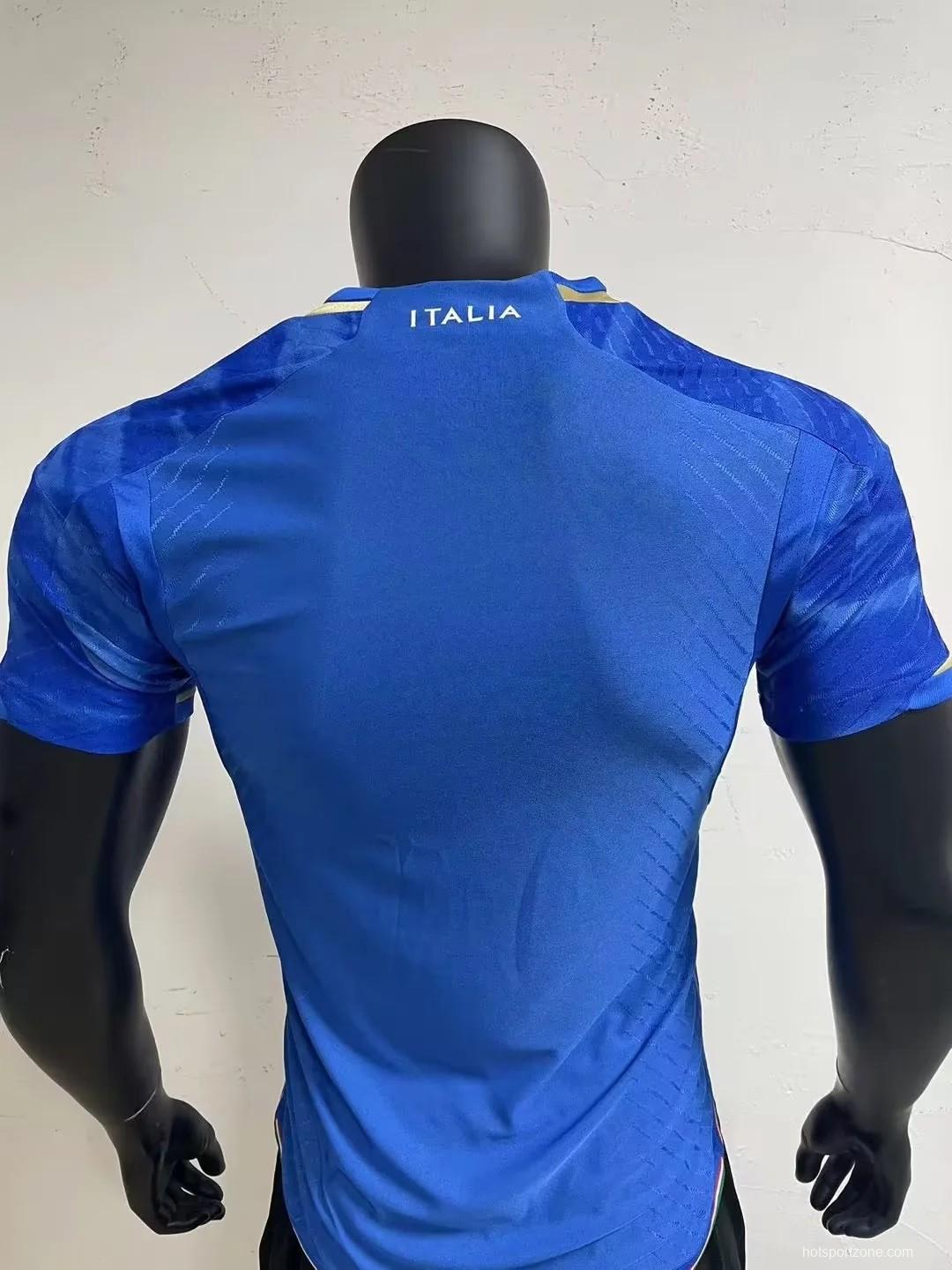 Player Version 2023 Italy Home Jersey
