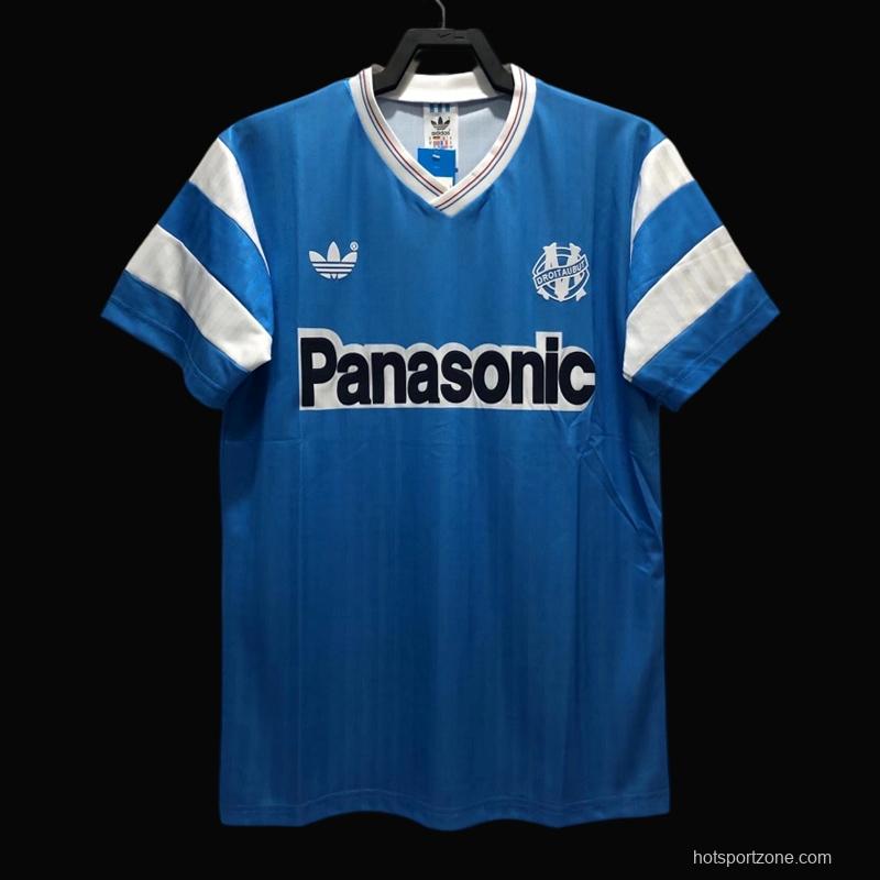 Retro 90/91 Olympique Marseille Away Soccer Jersey