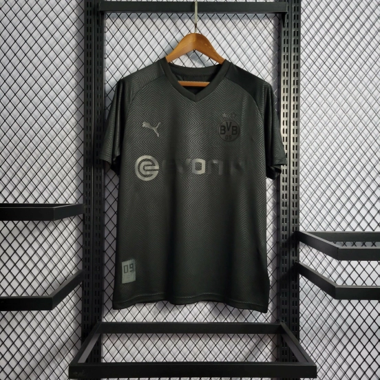 Retro Borussia Dortmund 110th Anniversary Edition Black Jersey
