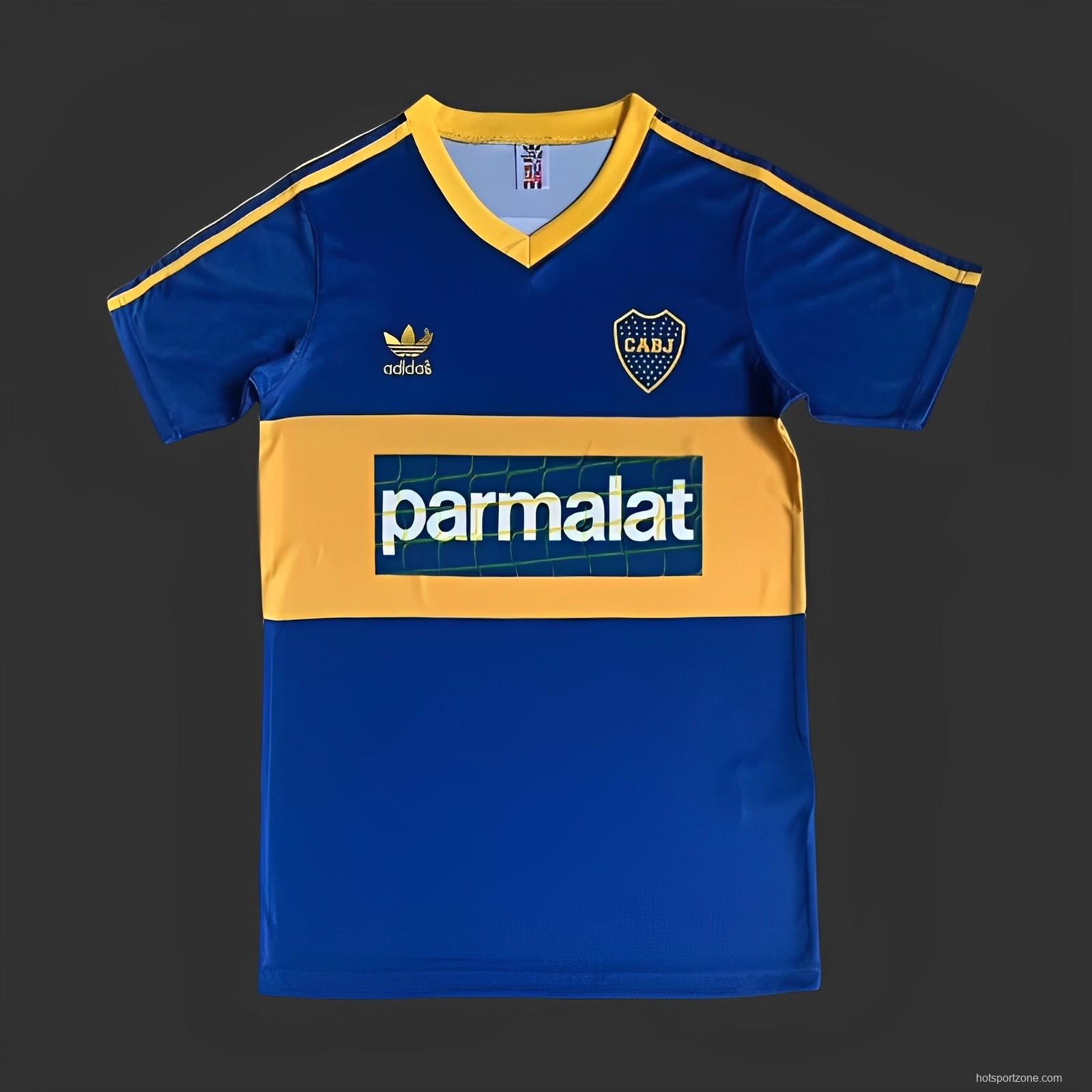 Retro 81/82 Boca Juniors Home Jersey