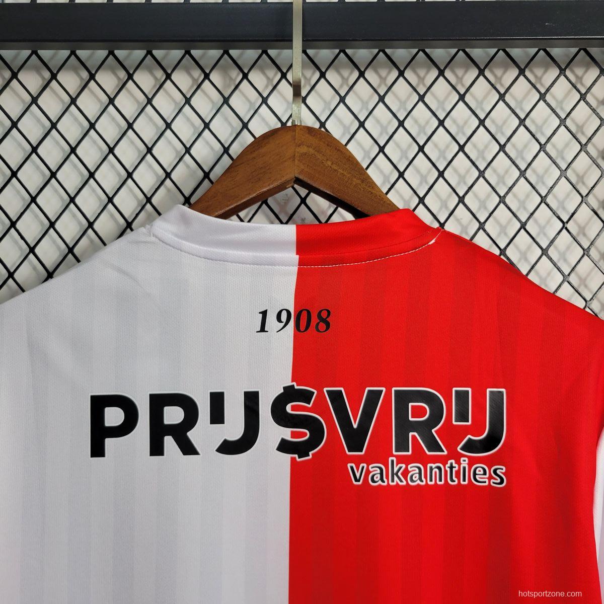 23/24 Feyenoord Rotterdam Home Jersey