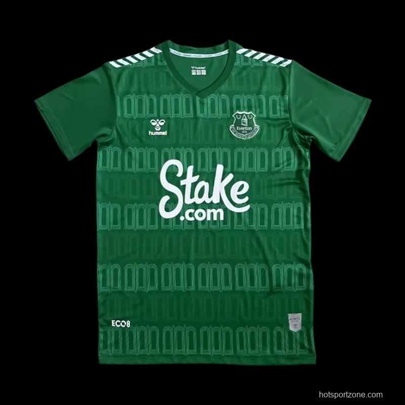 23/24 Everton Home Goalkeeper Green Jersey