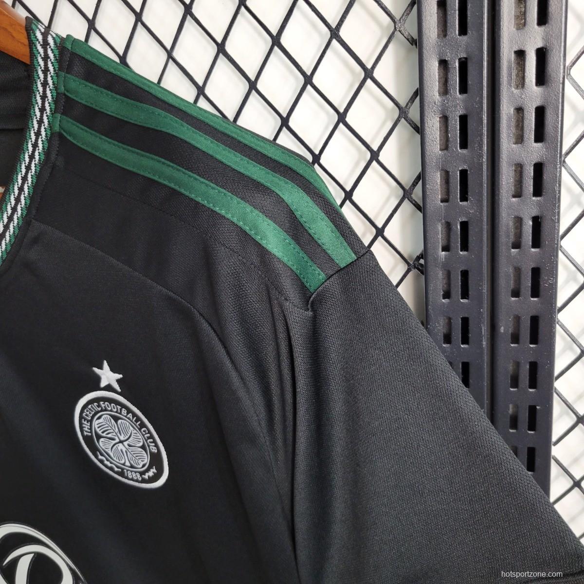 23/24 Celtic Away Black Jersey