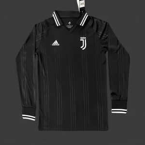 23/24 Juventus Black Long Sleeve Jersey