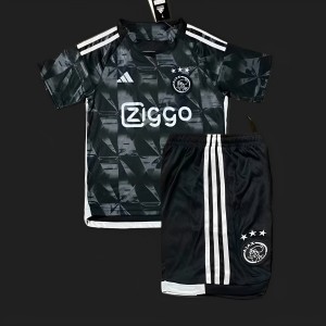 23/24 Kids Ajax Third Black Jersey