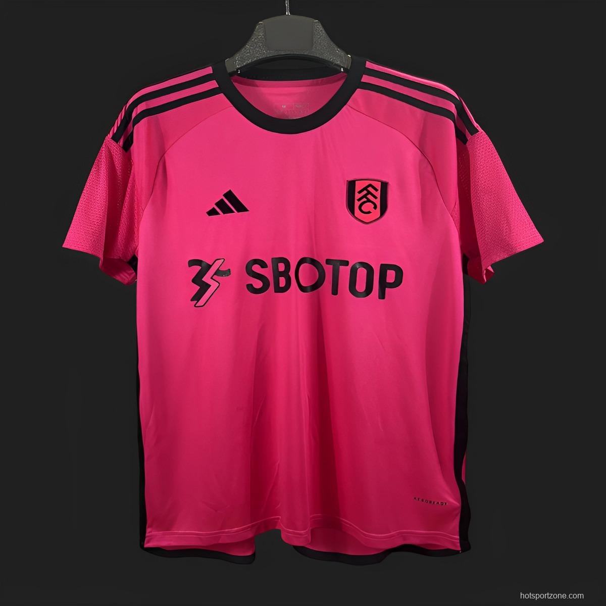 23/24 Fulham Away Pink Jersey