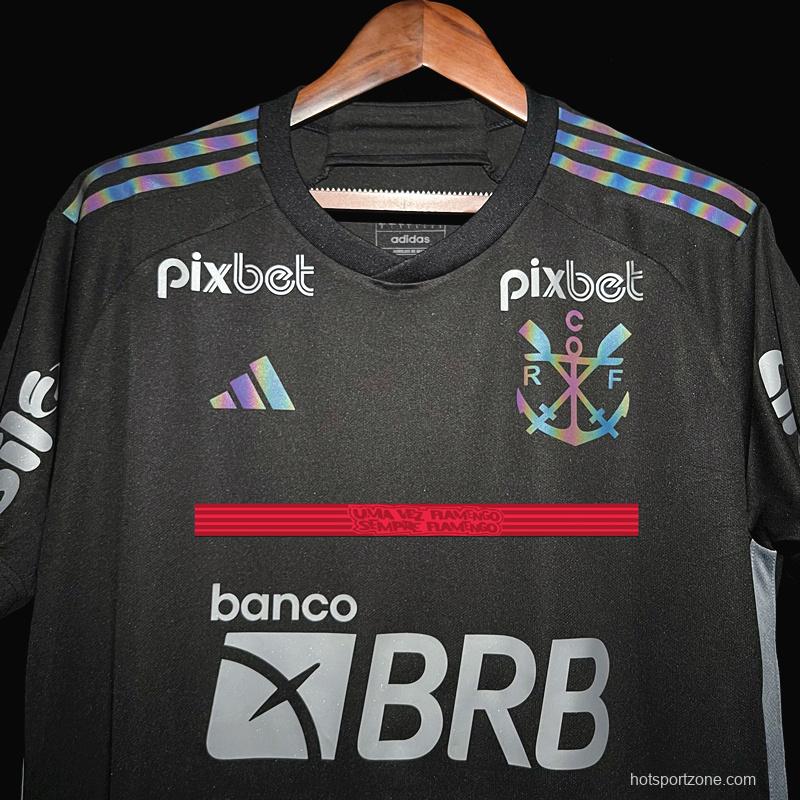 23/24 Flamengo Third Black Jersey