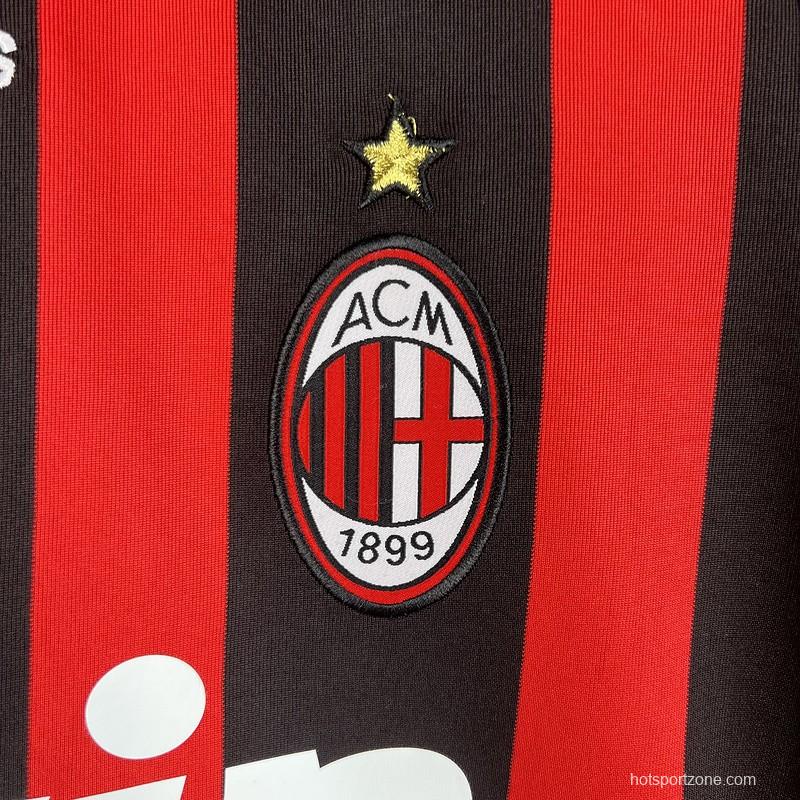 Retro 08/09 AC Milan Home Jersey