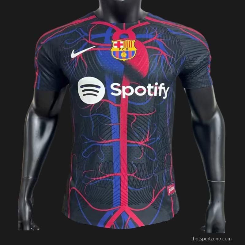 Player Version 23/24 Barcelona Patta Special Edition Pre-Match Jersey