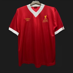 Retro 1978 Liverpool Home European Cup Final Jersey