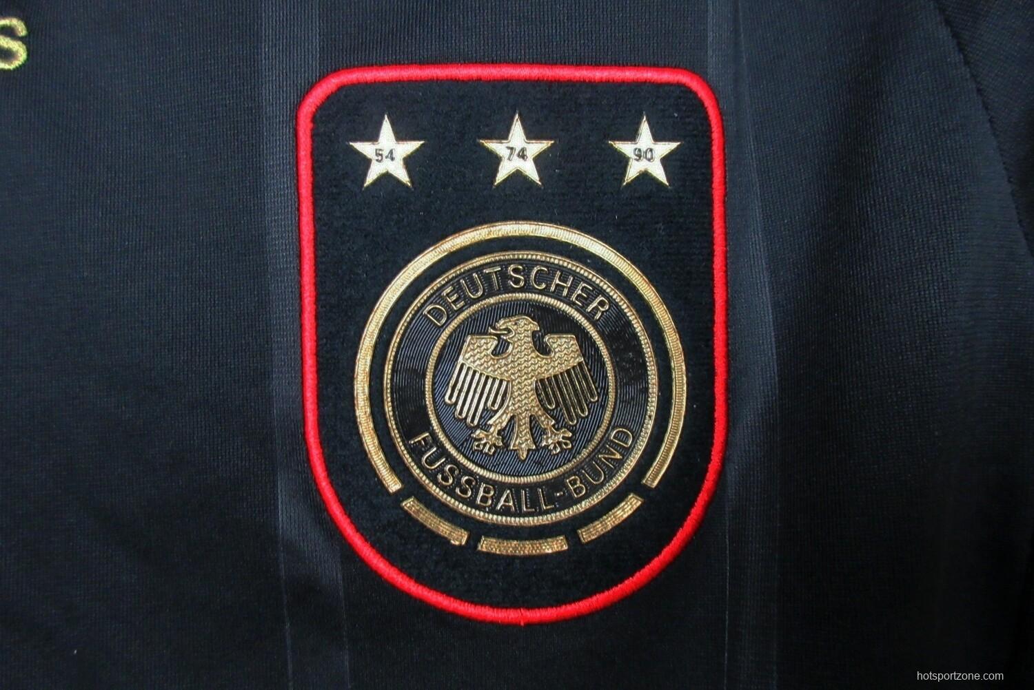 Retro 2010 Germany Away Black Jersey